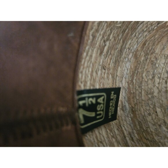 Cody James Palm Leaf Hat 7.5 - Picture 5 of 6